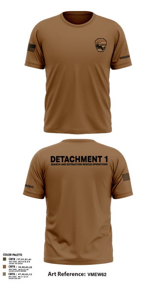 Old School Cotton Feel Shirt, Detachment 1, Air Force, Teamtime, Team time, sublimation, custom sports apparel, team uniforms, spirit wear, spiritwear, sports uniforms, custom shirts, team store, custom team store, fundraiser sports, apparel fundraiser