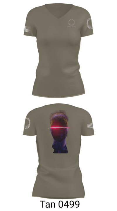 Speed Alpha 27324272 Women's Short Sleeve V-neck Shirt - 65