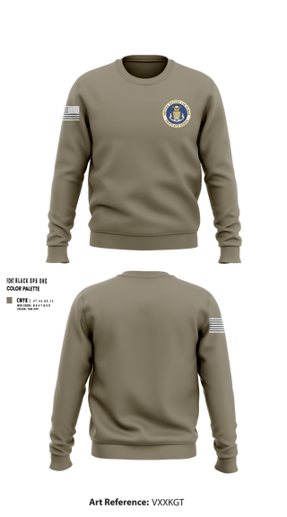 Crew Neck Sweatshirt, Air Force Chaplain, Army, Teamtime, Team time, sublimation, custom sports apparel, team uniforms, spirit wear, spiritwear, sports uniforms, custom shirts, team store, custom team store, fundraiser sports, apparel fundraiser