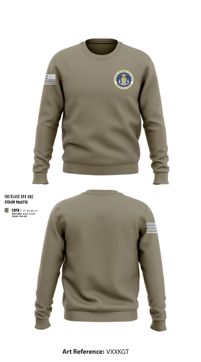 Air Force Chaplain 49250716 Crew Neck Sweatshirt - 100