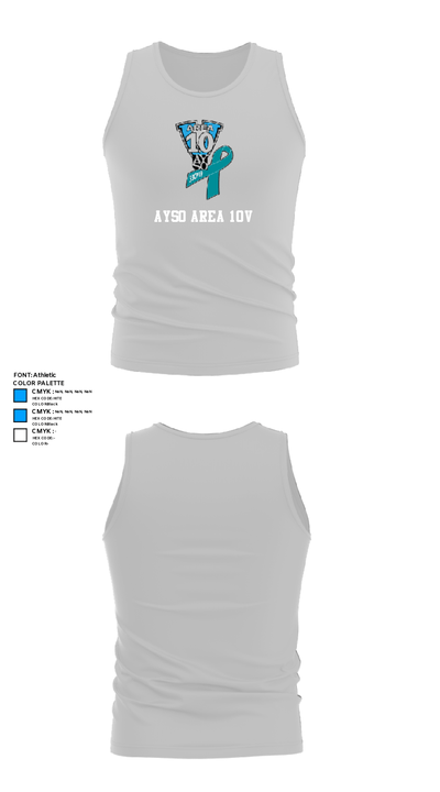 AYSO AREA 10V 37411197 Tank Top - 13