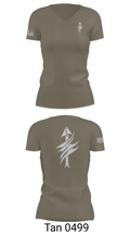 3rd Battalion 2nd Marines Scout Sniper Platoon 1879947 Women's Short Sleeve V-neck Shirt - 68