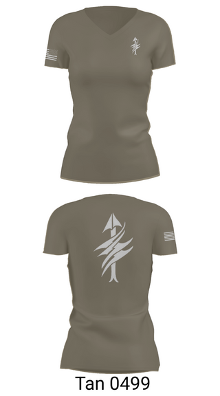 Womens Short Sleeve Vneck Shirt, 3rd Battalion 2nd Marines Scout Sniper Platoon, Marines, Teamtime, Team time, sublimation, custom sports apparel, team uniforms, spirit wear, spiritwear, sports uniforms, custom shirts, team store, custom team store, fundraiser sports, apparel fundraiser