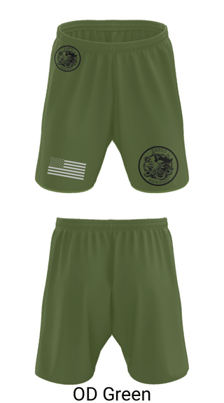 Athletic Shorts With Pockets, USS MAKIN ISLAND, Navy, Teamtime, Team time, sublimation, custom sports apparel, team uniforms, spirit wear, spiritwear, sports uniforms, custom shirts, team store, custom team store, fundraiser sports, apparel fundraiser