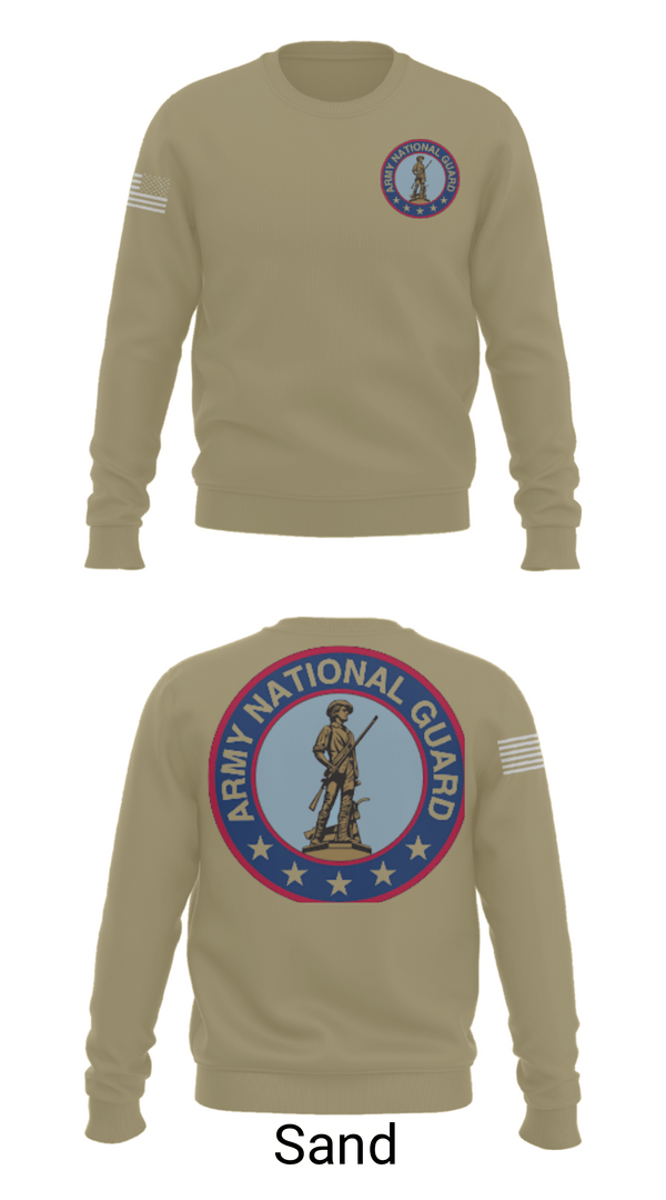 Crew Neck Sweatshirt, Ben, National Guard, Teamtime, Team time, sublimation, custom sports apparel, team uniforms, spirit wear, spiritwear, sports uniforms, custom shirts, team store, custom team store, fundraiser sports, apparel fundraiser