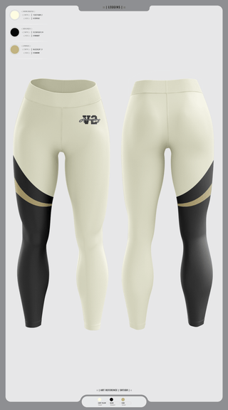 Womens Leggings, Volleyball Virginia, Women's Volleyball, Teamtime, Team time, sublimation, custom sports apparel, team uniforms, spirit wear, spiritwear, sports uniforms, custom shirts, team store, custom team store, fundraiser sports, apparel fundraiser