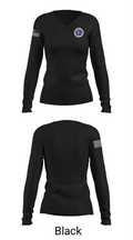 St Joseph Catholic School Volleyball 32607869 Women's Long Sleeve V-neck Shirt - 35