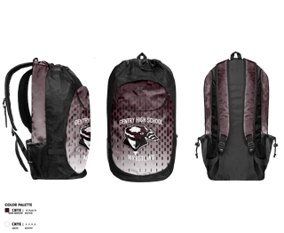 Gear Bag, Gentry High School Wrestling, Wrestling, Teamtime, Team time, sublimation, custom sports apparel, team uniforms, spirit wear, spiritwear, sports uniforms, custom shirts, team store, custom team store, fundraiser sports, apparel fundraiser