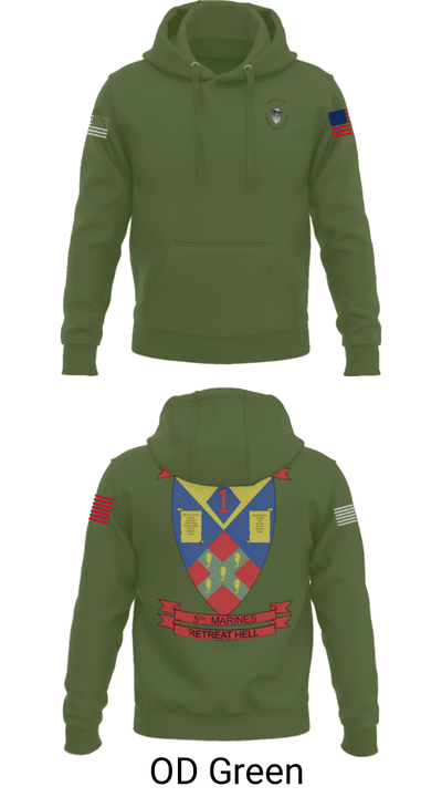 2nd battalion , 5th marines 24744641 Hoodie - 44