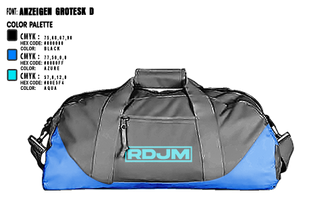 Duffle Bag, RDJM, , Teamtime, Team time, sublimation, custom sports apparel, team uniforms, spirit wear, spiritwear, sports uniforms, custom shirts, team store, custom team store, fundraiser sports, apparel fundraiser