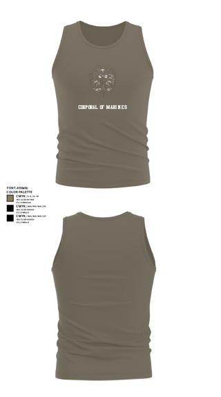 Tank Top, Corporal of Marines, Marines, Teamtime, Team time, sublimation, custom sports apparel, team uniforms, spirit wear, spiritwear, sports uniforms, custom shirts, team store, custom team store, fundraiser sports, apparel fundraiser