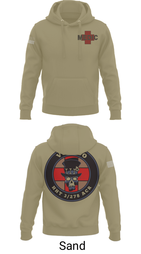 Hoodie, Voodoo Medics, National Guard, Teamtime, Team time, sublimation, custom sports apparel, team uniforms, spirit wear, spiritwear, sports uniforms, custom shirts, team store, custom team store, fundraiser sports, apparel fundraiser