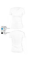 Skarupa Trained 90070098 Women's Short Sleeve V-neck Shirt - 18