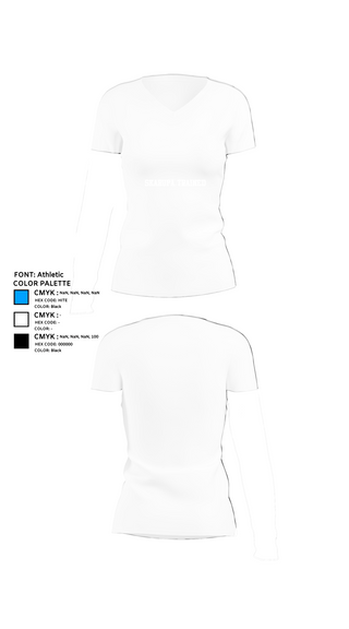 Womens Short Sleeve Vneck Shirt, Skarupa Trained, , Teamtime, Team time, sublimation, custom sports apparel, team uniforms, spirit wear, spiritwear, sports uniforms, custom shirts, team store, custom team store, fundraiser sports, apparel fundraiser