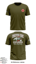 Chester fire explorers 87752590 Old School Cotton Feel Shirt - 1