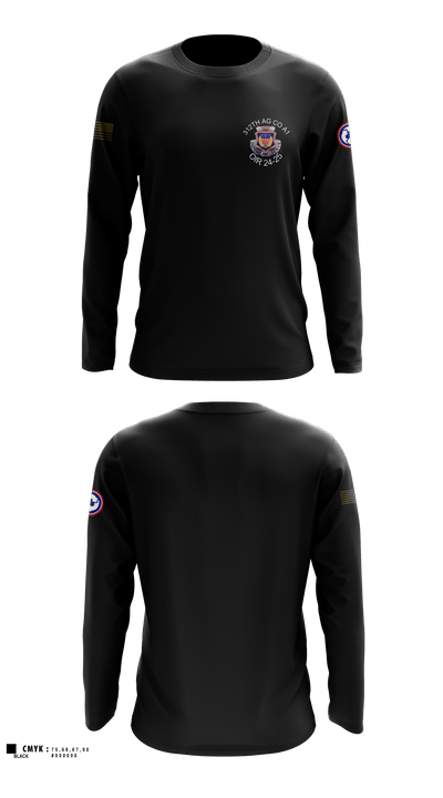 312th HR CO, A1 Postal 64167397 Long Sleeve Performance Shirt 2