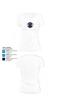 Throckmorton High School Cross Country 29705170 Women's Short Sleeve V-neck Shirt - 18