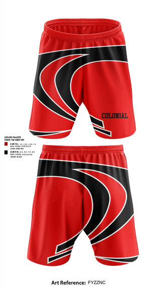 Athletic Shorts With Pockets, Colonial, Men's Lacrosse, Teamtime, Team time, sublimation, custom sports apparel, team uniforms, spirit wear, spiritwear, sports uniforms, custom shirts, team store, custom team store, fundraiser sports, apparel fundraiser