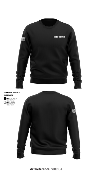 Crew Neck Sweatshirt, CCSO’s The Tyner, Police, Teamtime, Team time, sublimation, custom sports apparel, team uniforms, spirit wear, spiritwear, sports uniforms, custom shirts, team store, custom team store, fundraiser sports, apparel fundraiser