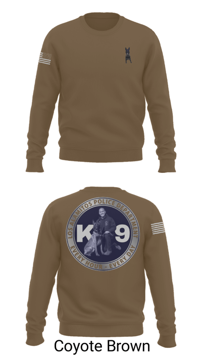 Los Alamitos Police K9 92789810 Crew Neck Sweatshirt - 5