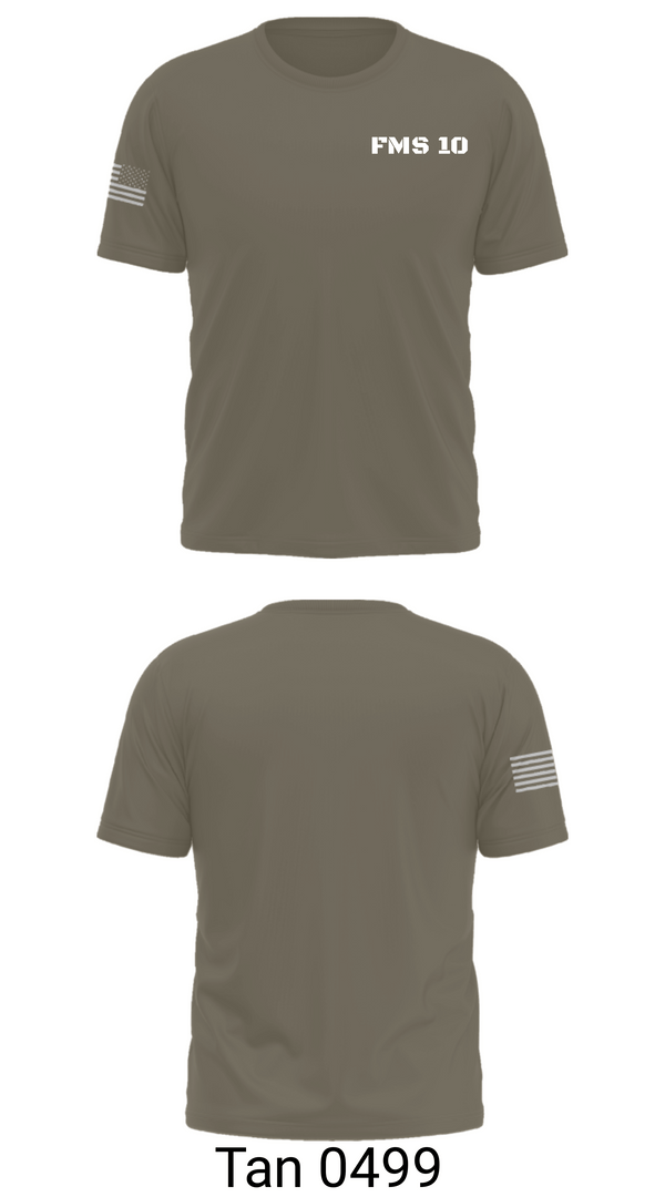 Short Sleeve Performance Shirt, FMS 10, National Guard, Teamtime, Team time, sublimation, custom sports apparel, team uniforms, spirit wear, spiritwear, sports uniforms, custom shirts, team store, custom team store, fundraiser sports, apparel fundraiser