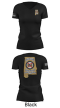 Major Crimes 85282762 Women's Short Sleeve V-neck Shirt - 27