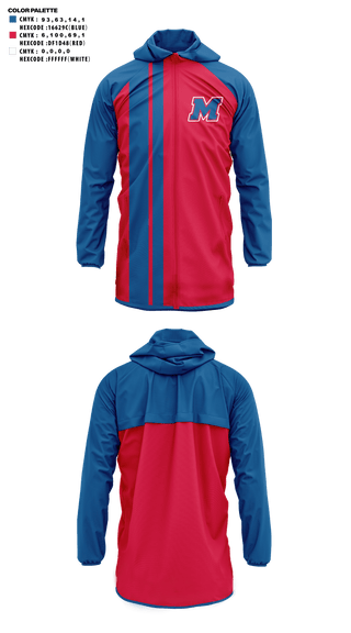 Windbreaker, Martinsville High School Cheer, Cheer, Teamtime, Team time, sublimation, custom sports apparel, team uniforms, spirit wear, spiritwear, sports uniforms, custom shirts, team store, custom team store, fundraiser sports, apparel fundraiser