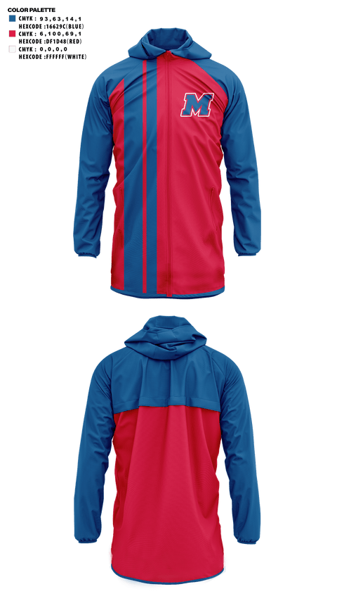 Windbreaker, Martinsville High School Cheer, Cheer, Teamtime, Team time, sublimation, custom sports apparel, team uniforms, spirit wear, spiritwear, sports uniforms, custom shirts, team store, custom team store, fundraiser sports, apparel fundraiser