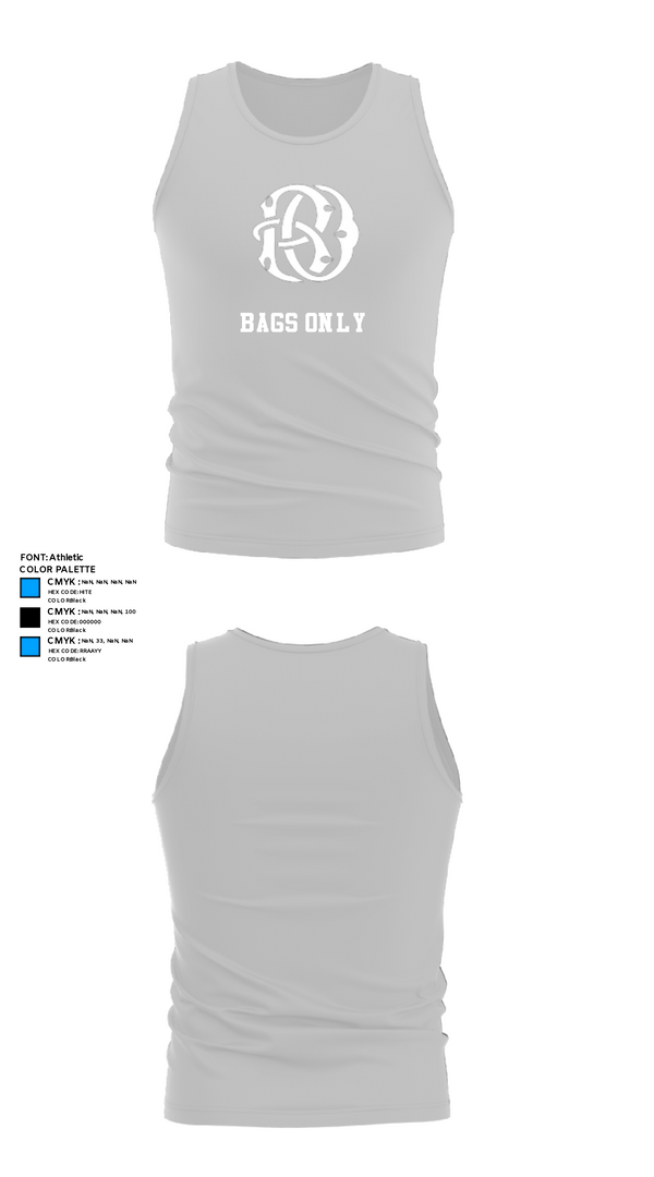 Tank Top, BAGS ONLY, , Teamtime, Team time, sublimation, custom sports apparel, team uniforms, spirit wear, spiritwear, sports uniforms, custom shirts, team store, custom team store, fundraiser sports, apparel fundraiser