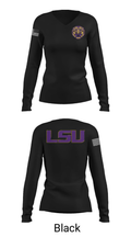 Louisiana State University 82713669 Women's Long Sleeve V-neck Shirt - 13