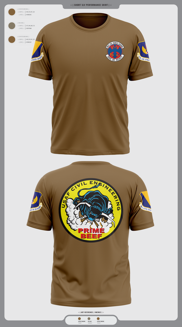 Short Sleeve Performance Shirt, 786th CES, Air Force, Teamtime, Team time, sublimation, custom sports apparel, team uniforms, spirit wear, spiritwear, sports uniforms, custom shirts, team store, custom team store, fundraiser sports, apparel fundraiser