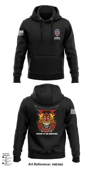 Hoodie, 343rd Medical Hospital Augmentation Detachment, , Teamtime, Team time, sublimation, custom sports apparel, team uniforms, spirit wear, spiritwear, sports uniforms, custom shirts, team store, custom team store, fundraiser sports, apparel fundraiser