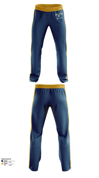 Sweatpants, Grandview Middle School Football, Football, Teamtime, Team time, sublimation, custom sports apparel, team uniforms, spirit wear, spiritwear, sports uniforms, custom shirts, team store, custom team store, fundraiser sports, apparel fundraiser