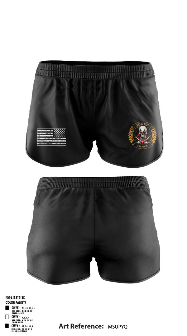 Ranger Panties, Joker Company, Marines, Teamtime, Team time, sublimation, custom sports apparel, team uniforms, spirit wear, spiritwear, sports uniforms, custom shirts, team store, custom team store, fundraiser sports, apparel fundraiser