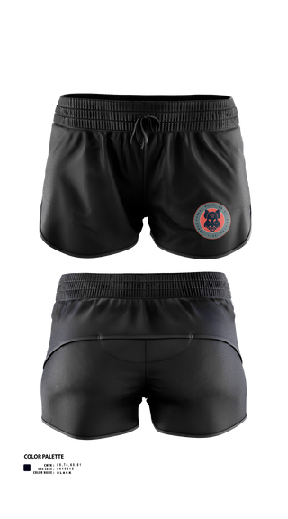 Womens Shorts, Black Boars, Rugby, Teamtime, Team time, sublimation, custom sports apparel, team uniforms, spirit wear, spiritwear, sports uniforms, custom shirts, team store, custom team store, fundraiser sports, apparel fundraiser