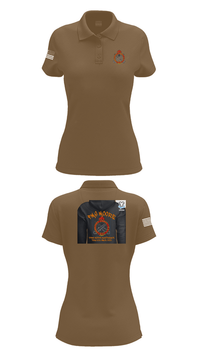 FMS Moore 83066116 Women's Short Sleeve Performance Polo  - 15