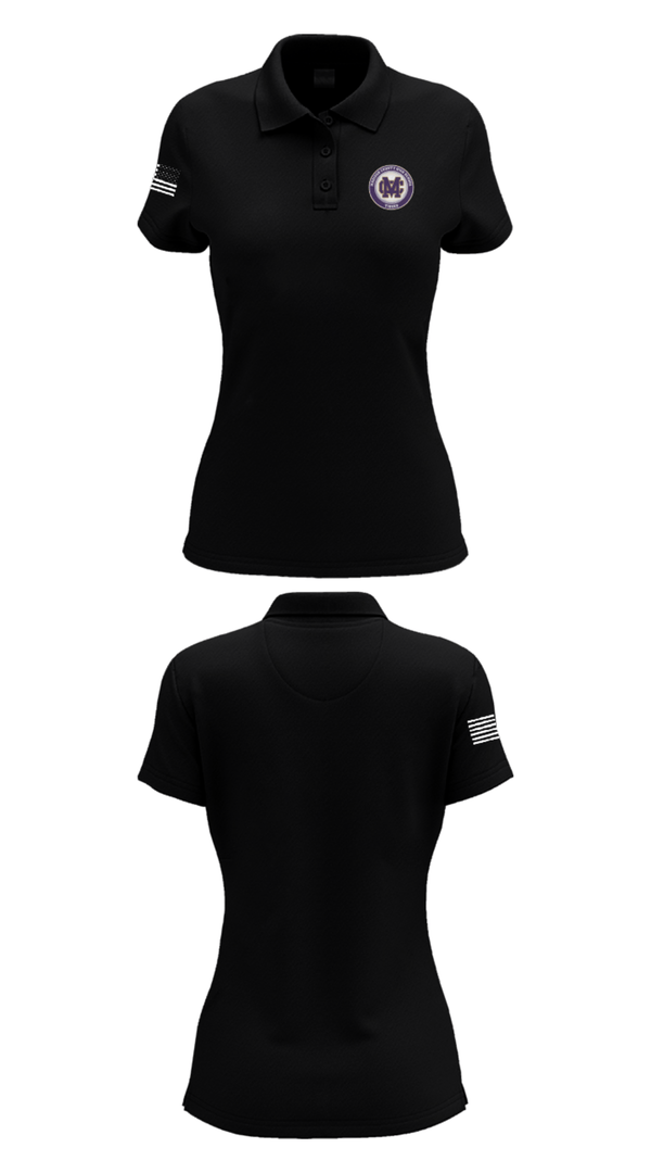 Womens Short Sleeve Performance Polo, Madison County High School Cross Country, Cross Country, Teamtime, Team time, sublimation, custom sports apparel, team uniforms, spirit wear, spiritwear, sports uniforms, custom shirts, team store, custom team store, fundraiser sports, apparel fundraiser