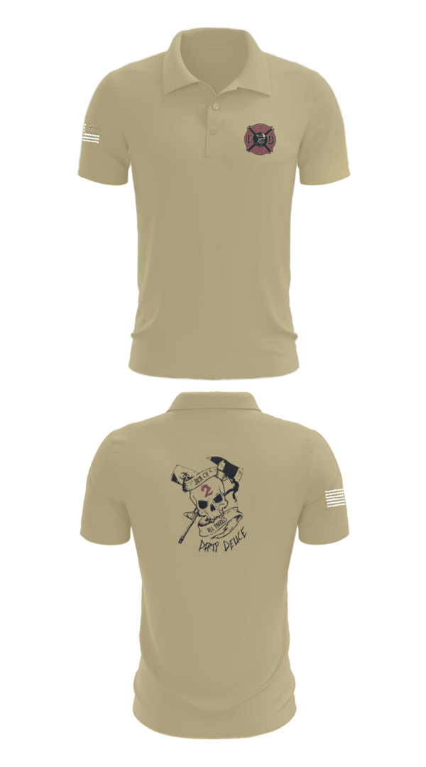 Short Sleeve Performance Polo, 386th ECES/CEF, Fire Department, Teamtime, Team time, sublimation, custom sports apparel, team uniforms, spirit wear, spiritwear, sports uniforms, custom shirts, team store, custom team store, fundraiser sports, apparel fundraiser