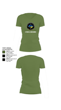 173rd Airborne 38025716 Women's Short Sleeve V-neck Shirt - 44