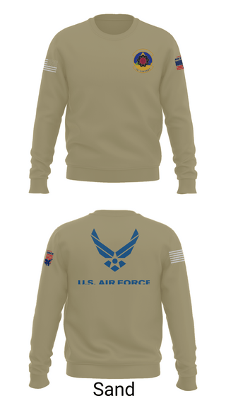 Crew Neck Sweatshirt, 4th Component Maintenance Squadron, , Teamtime, Team time, sublimation, custom sports apparel, team uniforms, spirit wear, spiritwear, sports uniforms, custom shirts, team store, custom team store, fundraiser sports, apparel fundraiser