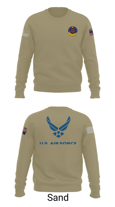 4th Component Maintenance Squadron 36168944 Crew Neck Sweatshirt - 85