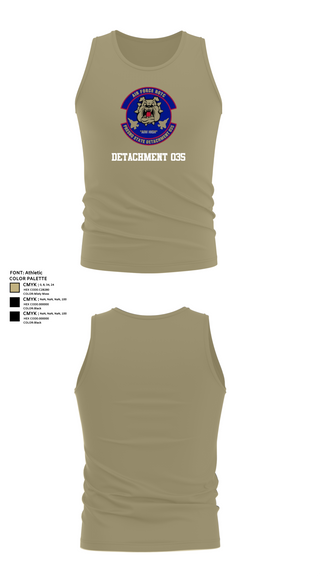 Tank Top, Detachment 035, Air Force, Teamtime, Team time, sublimation, custom sports apparel, team uniforms, spirit wear, spiritwear, sports uniforms, custom shirts, team store, custom team store, fundraiser sports, apparel fundraiser