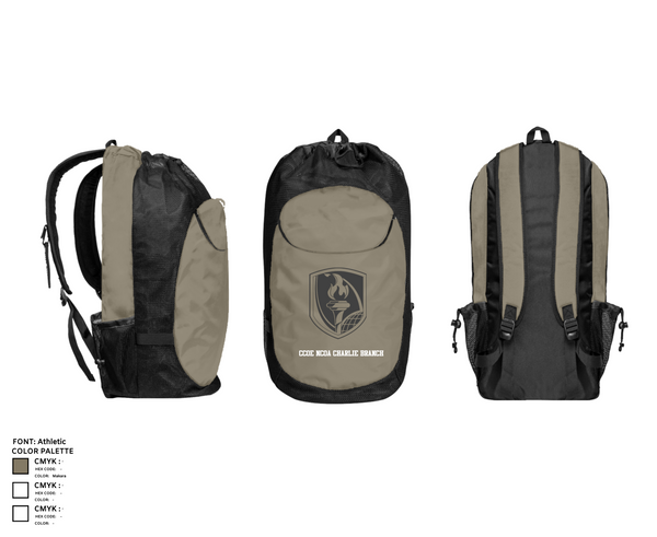 Gear Bag, CCoE NCOA Charlie Branch, , Teamtime, Team time, sublimation, custom sports apparel, team uniforms, spirit wear, spiritwear, sports uniforms, custom shirts, team store, custom team store, fundraiser sports, apparel fundraiser