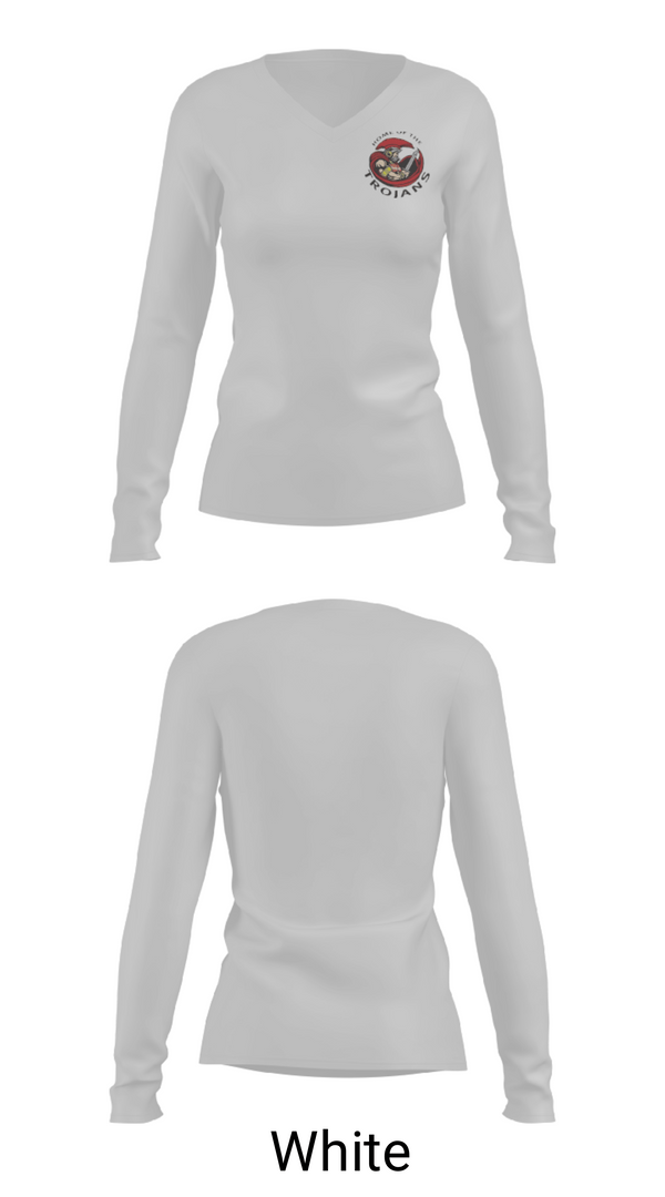 Women's Long Sleeve Vneck Shirt, Douglas High School Softball, Softball, Teamtime, Team time, sublimation, custom sports apparel, team uniforms, spirit wear, spiritwear, sports uniforms, custom shirts, team store, custom team store, fundraiser sports, apparel fundraiser