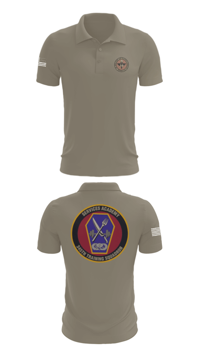 345 TRS 70386856 Short Sleeve Performance Polo - 67