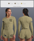 Knight Fire 43199468 Women's Long Sleeve V-neck Shirt - 2