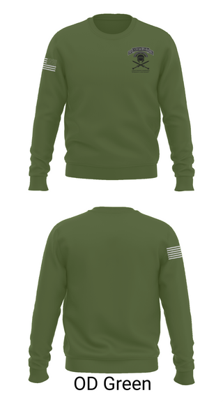 Crew Neck Sweatshirt, C CO, 1-41IN, Army, Teamtime, Team time, sublimation, custom sports apparel, team uniforms, spirit wear, spiritwear, sports uniforms, custom shirts, team store, custom team store, fundraiser sports, apparel fundraiser
