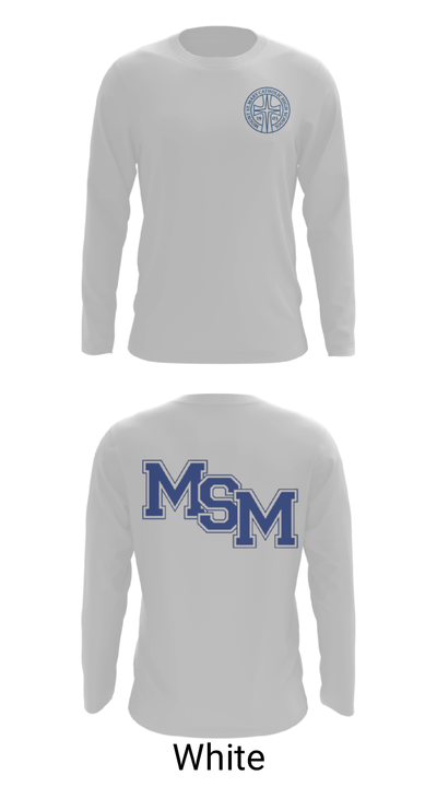 Mount St. Mary Catholic School Cross Country 34367170 Long Sleeve Performance Shirt - 7
