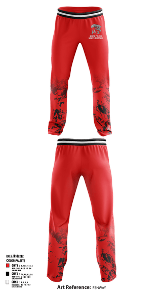 Sweatpants, Cuba Middle School Basketball, Women's Basketball, Teamtime, Team time, sublimation, custom sports apparel, team uniforms, spirit wear, spiritwear, sports uniforms, custom shirts, team store, custom team store, fundraiser sports, apparel fundraiser