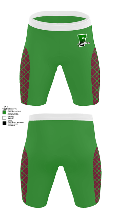 Franklin High School Softball 56975541 Men's Compression Shorts - 32